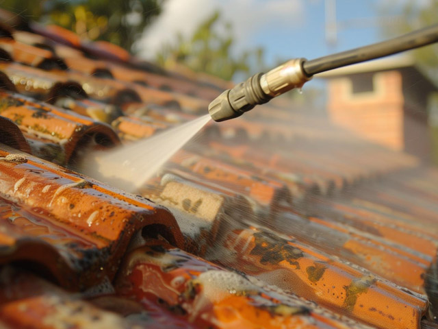 Entretien toiture Démoussage