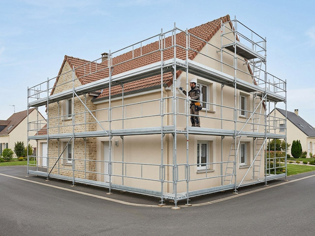 Ravalement de façade et peinture extérieure à Sargé-lès-le-Mans